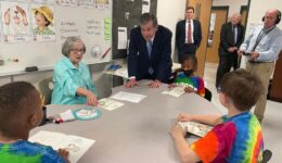 Gov. Roy Cooper Visits Moore Magnet Elementary Showcasing NCEC Tutoring Program