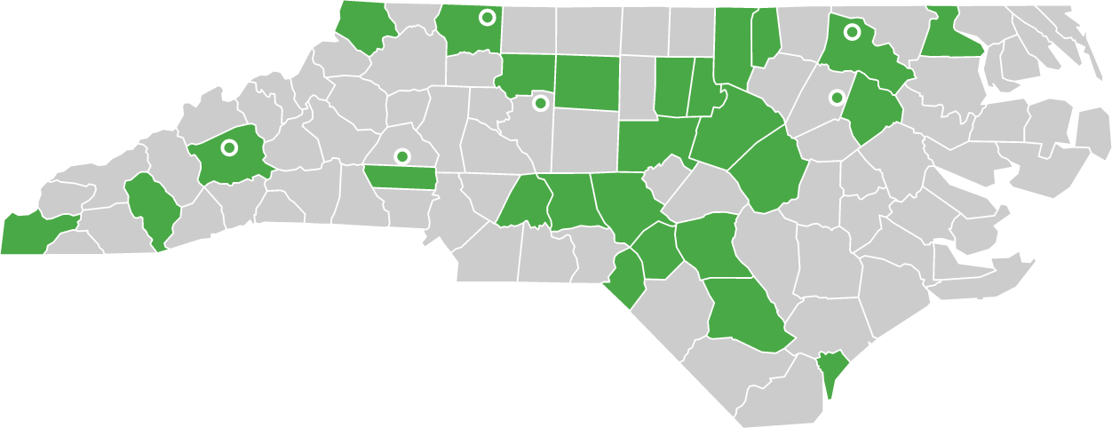 NCEC Coverage Map 2023-2024